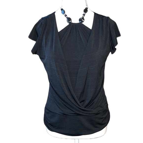 BCX Y2K Layered Top w/ Built in Necklace - Picture 2 of 9